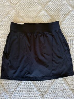 NWT ZeroXposur Black Skort with Wide Elastic Waistband